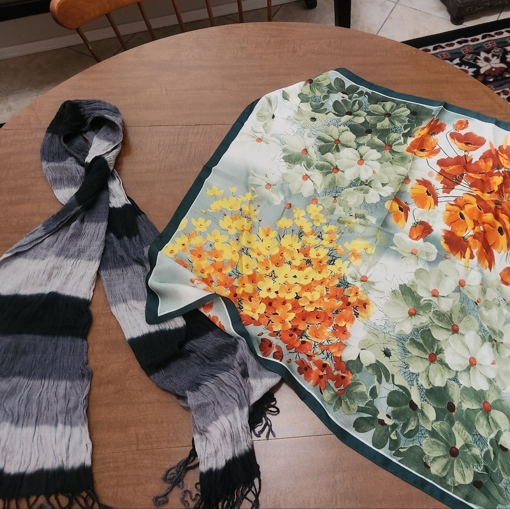 Two Fashion Scarves